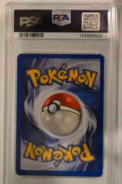PSA 6 DARK CHARIZARD 4/82 1st Edition Team Rocket Pokemon Card with HOLO Swirl - Image 2