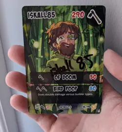 SIGNED Hermitcraft TCG Series 2 Iskall85 RARE Card - Image 6