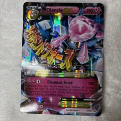 Pokémon TCG Mega EX Jumbo Holo Promo Card Oversized XY44 2015 Rare - Image 4