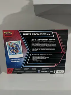 Pokémon TCG Hop’s Zacian ex Box Promo Cards, Foil Oversize Card & Booster Packs - Image 4