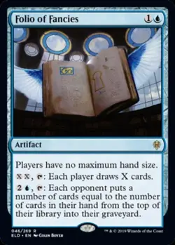 Folio of Fancies - Light Play MTG Throne of Eldraine - Image 1