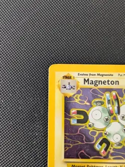 Magneton 11/62 Holo Rare Fossil Set Pokemon Card WOTC Vintage 1999 - Image 7