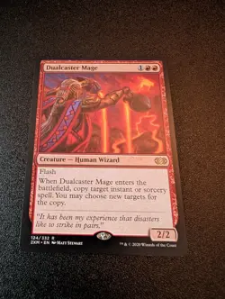 Magic The Gathering MTG Double Masters Card #124 Dualcaster Mage - Image 2
