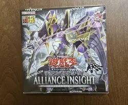 Yu Gi Oh card OCG Duel Monsters ALLIANCE INSIGHT Booster w/bonus Japanese Box - Image 1