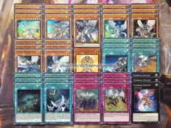 YuGiOH Complete Starry Knight Deck 43 Cards Night Dragon Complete B + Bonus Gift - Image 2