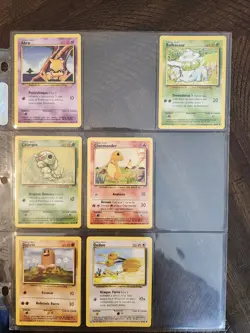 Pokémon Basico Spanish Vintage Cards 1999 Lot Of 83 - Image 1
