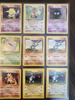 Pokémon Basico Spanish Vintage Cards 1999 Lot Of 83 - Image 2