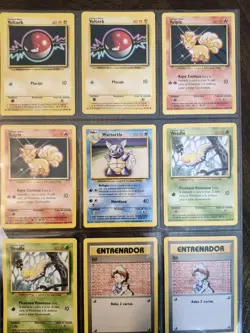 Pokémon Basico Spanish Vintage Cards 1999 Lot Of 83 - Image 9