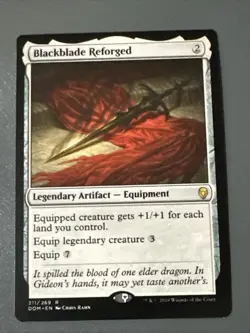 Blackblade Reforged X1 Dominaria NM Condition See Pics Front/Back - Image 1
