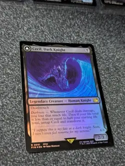Magic the Gathering Final Fantasy Cecil, Dark Knight Final Fantasy Foil - Image 2
