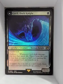 Magic the Gathering Final Fantasy Cecil, Dark Knight Final Fantasy Foil - Image 5