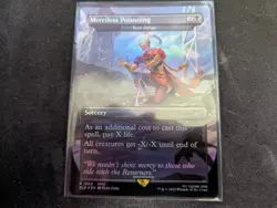MTG Magic the Gathering FOIL Toxic Deluge / Merciless Poisoning SLD! - Image 1