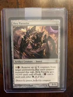 1X NM Hex Parasite Name New Phyrexia magic the gathering mtg - Image 2