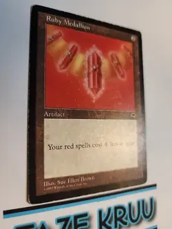 Ruby Medallion Tempest Heavy Play Mtg - Image 8