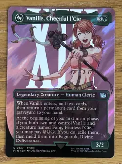 MTG Final Fantasy, Vanille, Cheerful I'Cie / Ragnarok - Borderless Surge Foil - Image 1