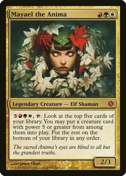 Mayael the Anima Shards of Alara MP MTG - Image 2