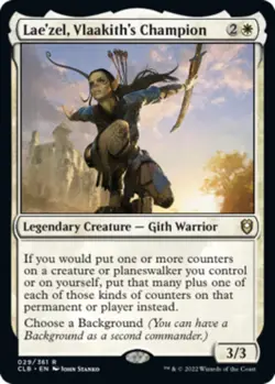 1 x Lae'zel, Vlaakith's Champion - Commander Legends: Battle for Baldur's Gate - - Image 1