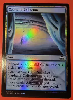 MAGIC, MTG: CEPHALID COLISEUM, MH3, UNCOMMON, FOIL, 0300,NM - Image 1