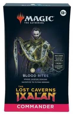 MtG Lost Caverns of Ixalan Commander Deck ~ Blood Rites ~ NEW/SEALED - Image 1