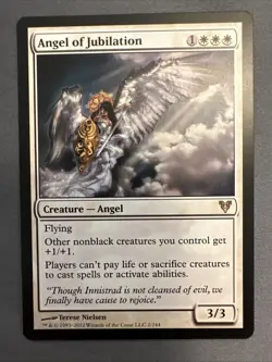 Angel of Jubilation Avacyn Restored Regular 2012 Magic: The Gathering Card NM - Image 1
