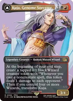Kuja, Genome Sorcerer Showcase Final Fantasy MTG NM - Image 1
