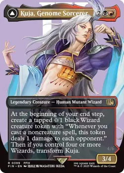 Kuja, Genome Sorcerer Showcase Final Fantasy MTG NM - Image 2
