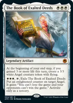 [1x] The Book of Exalted Deeds Near Mint, English Adventures in the Forgotten Re - Image 1