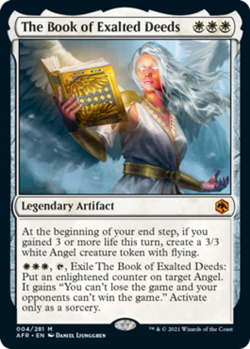 [1x] The Book of Exalted Deeds Near Mint, English Adventures in the Forgotten Re - Image 2