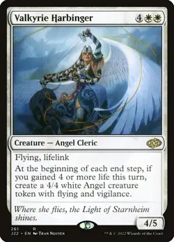 Valkyrie Harbinger MTG Jumpstart 2022 Rare NM x1 - Magic Card - Image 2