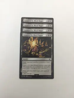 (4) Cornered by Black Mages *PLAYSET* Final Fantasy Regular NM MTG - Image 2