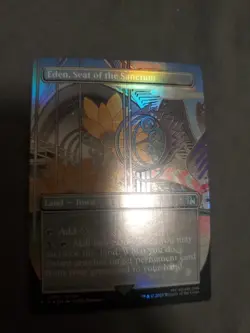 Eden, Seat of the Sanctum (Borderless) Final Fantasy Foil - Image 1