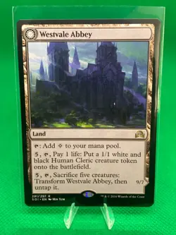 MTG Magic The Gathering - SHADOWS OVER INNISTRAD - Westvale Abbey - Image 1