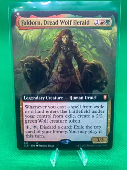 Faldorn, Dread Wolf Herald *Extended Art* | CLB Commander Baulder's Gate - Image 2