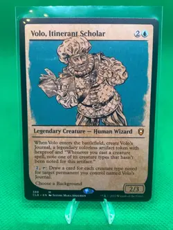 Volo, Itinerant Scholar SHOWCASE - 388 - Mythic - Commander Legends CLB MTG - Image 1