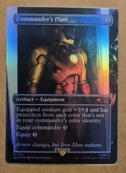 MTG | Commander's Plate (Rainbow Foil) -Secret Lair Drop Series | NM -Pack Fresh - Image 1