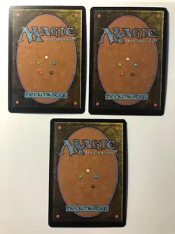 3x Forest (Same Artwork) LP-MP 1998 Urza's Saga Magic Cards, FREE SHIPPING - Image 4