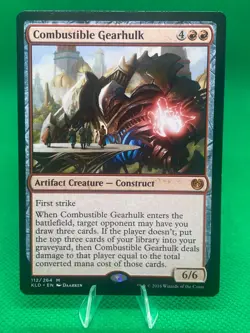 Combustible Gearhulk - MYTHIC - Kaladesh Magic the Gathering MTG - Image 1