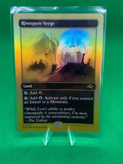 MTG  - Riverpyre Verge 0503 | DFT | Foil | First Place - Image 2