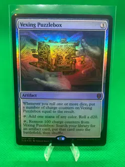 Vexing Puzzlebox Foil Commander Legends: Battle for Baldur's Gate MTG - Image 1
