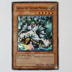 Zaborg the Thunder Monarch - AST-023 - HP - Super Rare - Unlimited - Yugioh - Image 1