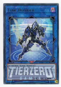 Yugioh Link Decoder BLMR-EN013 Ultra Rare 1st Edition Near Mint - Image 2