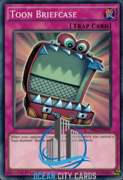 Yugioh DRL2-EN029 Toon Briefcase Super Rare 1st Edition - Image 11