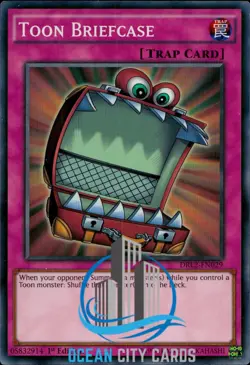 Yugioh DRL2-EN029 Toon Briefcase Super Rare 1st Edition - Image 9