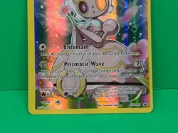 PokÃ©mon TCG Magearna XY186 Ultra Black Star Promo Holo Card Off Center  - Image 3