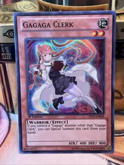 Gagaga Clerk - CBLZ-EN008 - Super Rare - Unlimited Edition x1 Lightly Played - Image 1