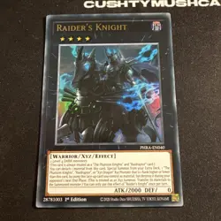 YUGIOH RAIDERS KNIGHT ULTRA RARE PHRA-EN040 1ST EDITION - Image 5