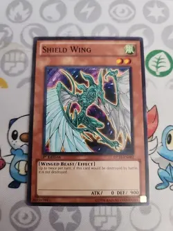 YUGIOH SHIELD WING 1ST EDITION DP10-EN002 COMMON PLAYED - Image 3