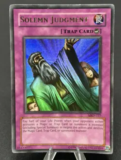 Solemn Judgment - MRD-127 - Ultra Rare - Unlimited - Damaged - Image 5