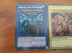 Yugioh! All 3 God Cards! Slifer Sky Dragon Dragon by Ra Obelisk YGLD - Image 6