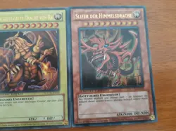 Yugioh! All 3 God Cards! Slifer Sky Dragon Dragon by Ra Obelisk YGLD - Image 8
